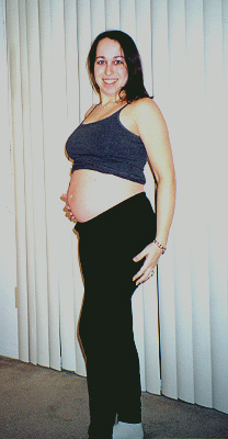 Lisa at 25.5 weeks